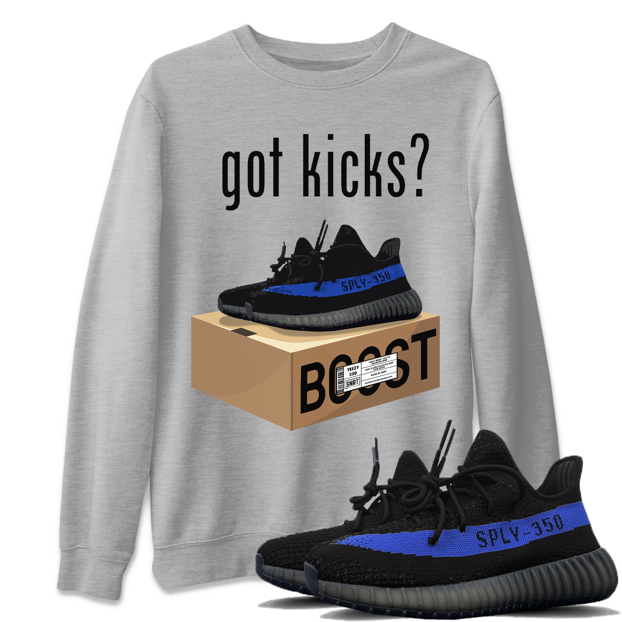 Got Kicks Unisex Tops - Yeezy 350 Dazzling Blue