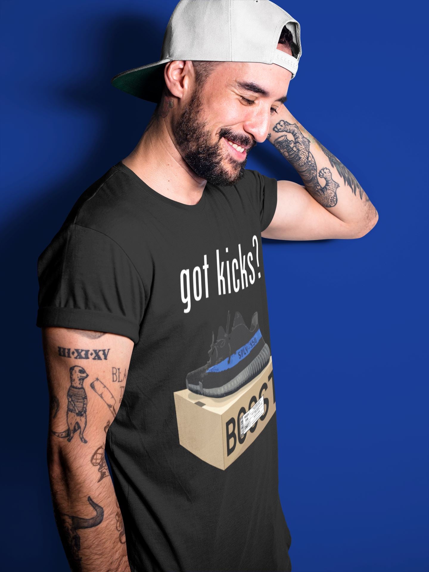 Got Kicks Unisex Tops - Yeezy 350 Dazzling Blue