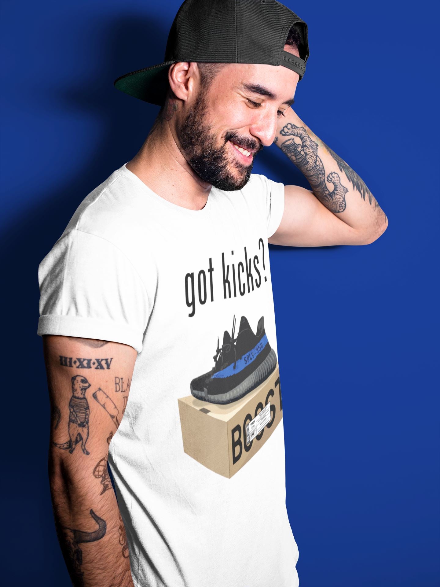 Got Kicks Unisex Tops - Yeezy 350 Dazzling Blue