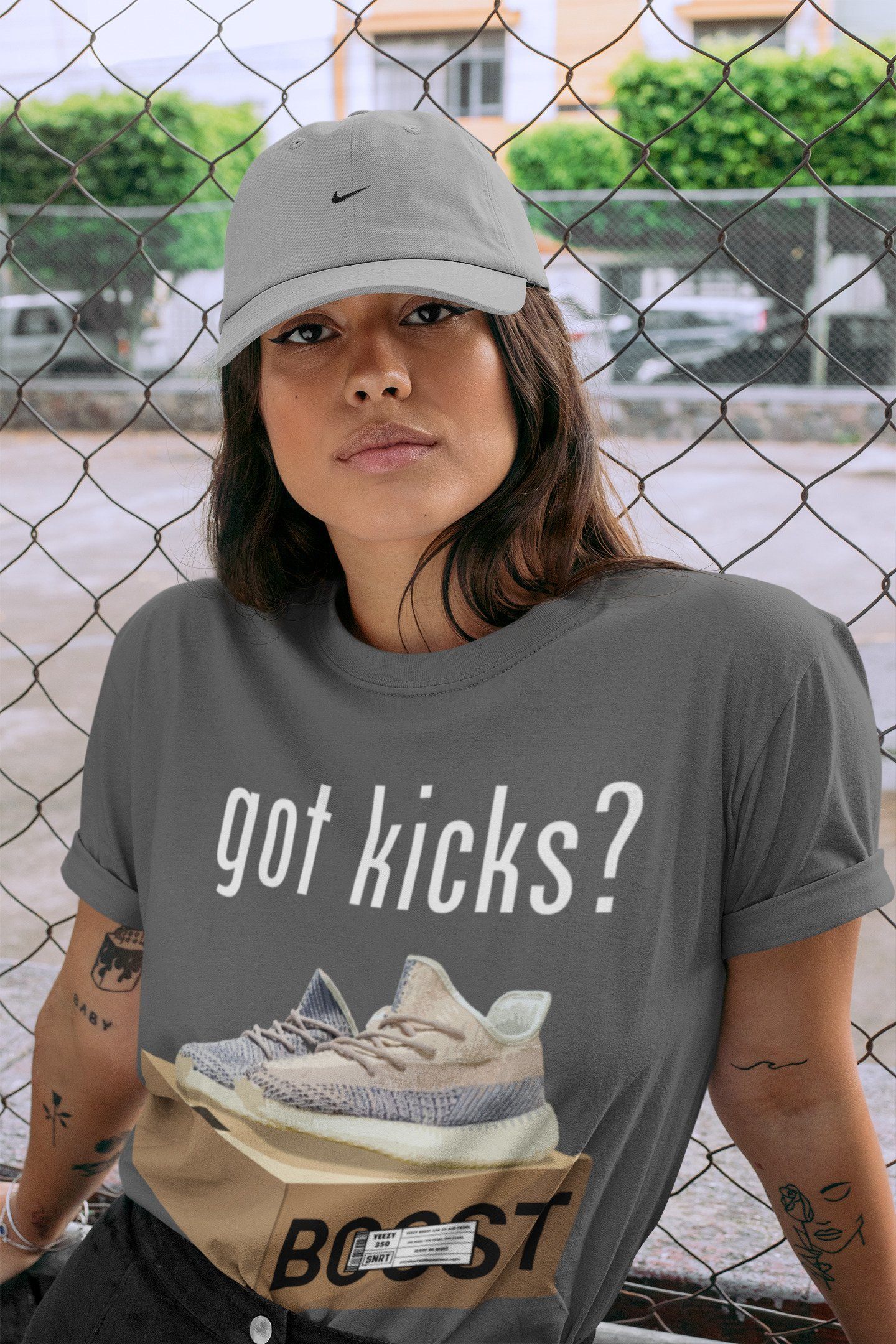 Got Kicks Unisex Tops - Yeezy 350 Ash Pearl