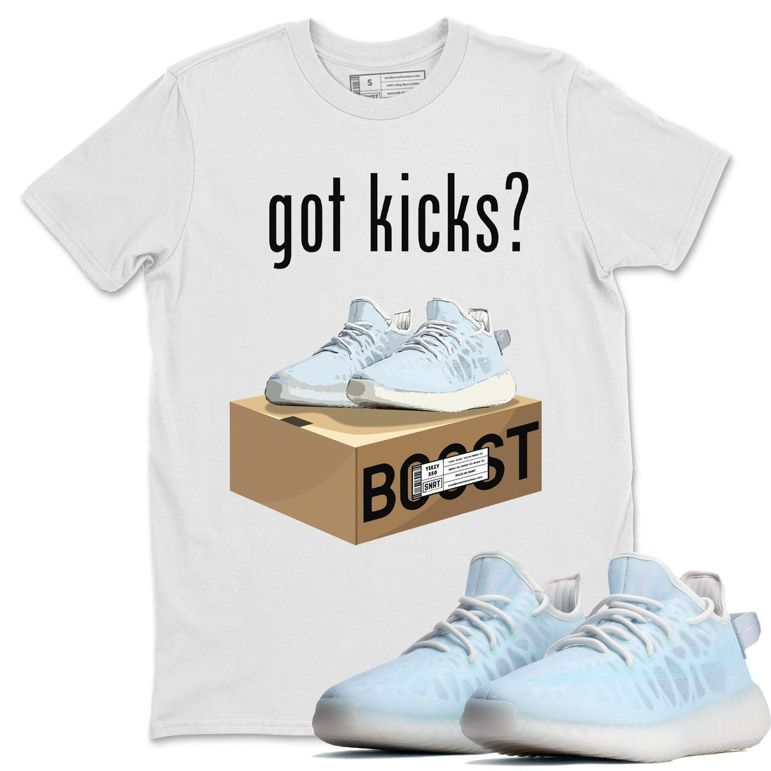 Got Kicks Unisex Tops - Yeezy 350 Mono Ice