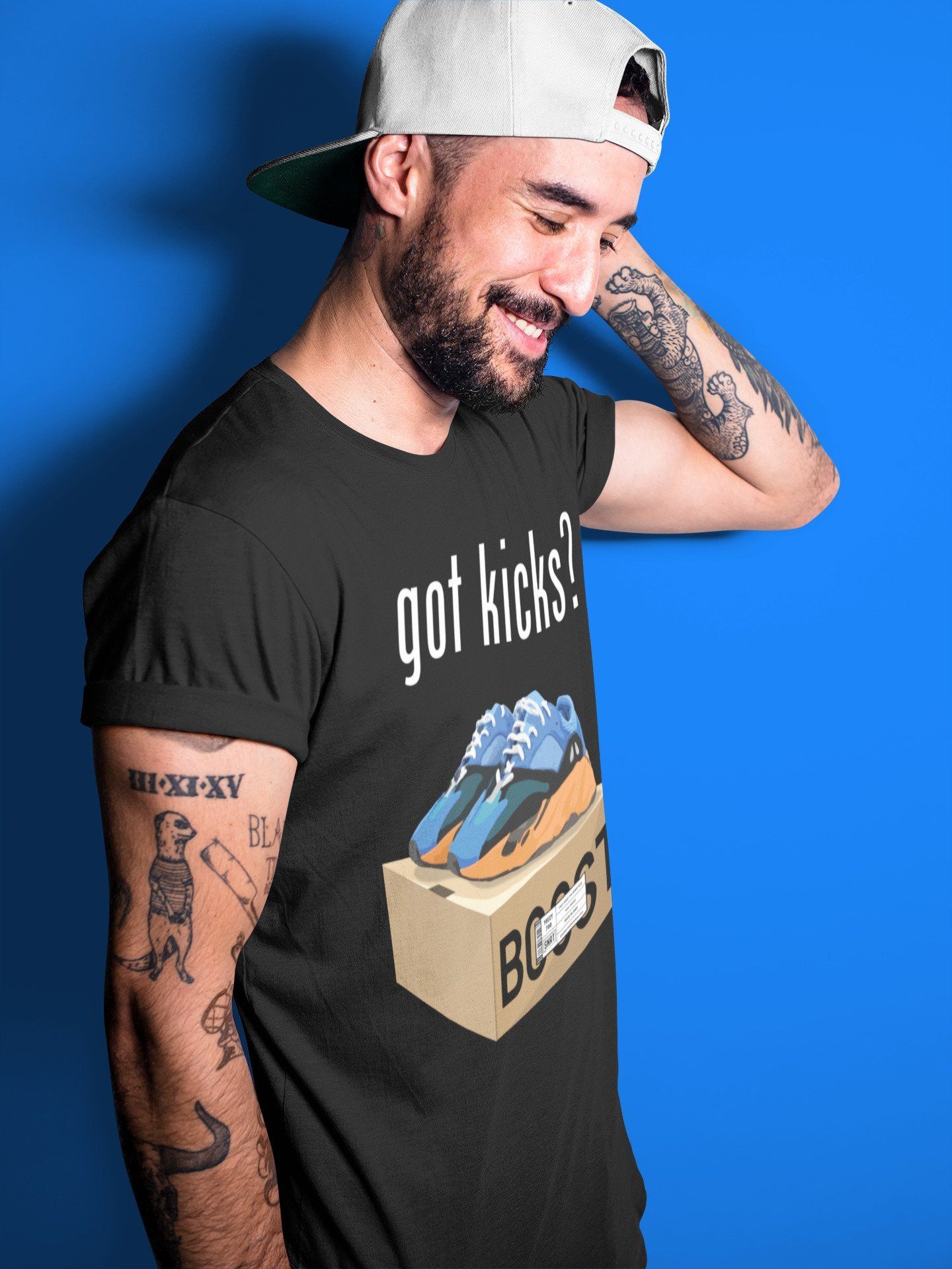 Got Kicks Unisex Tops - Yeezy 700 Bright Blue