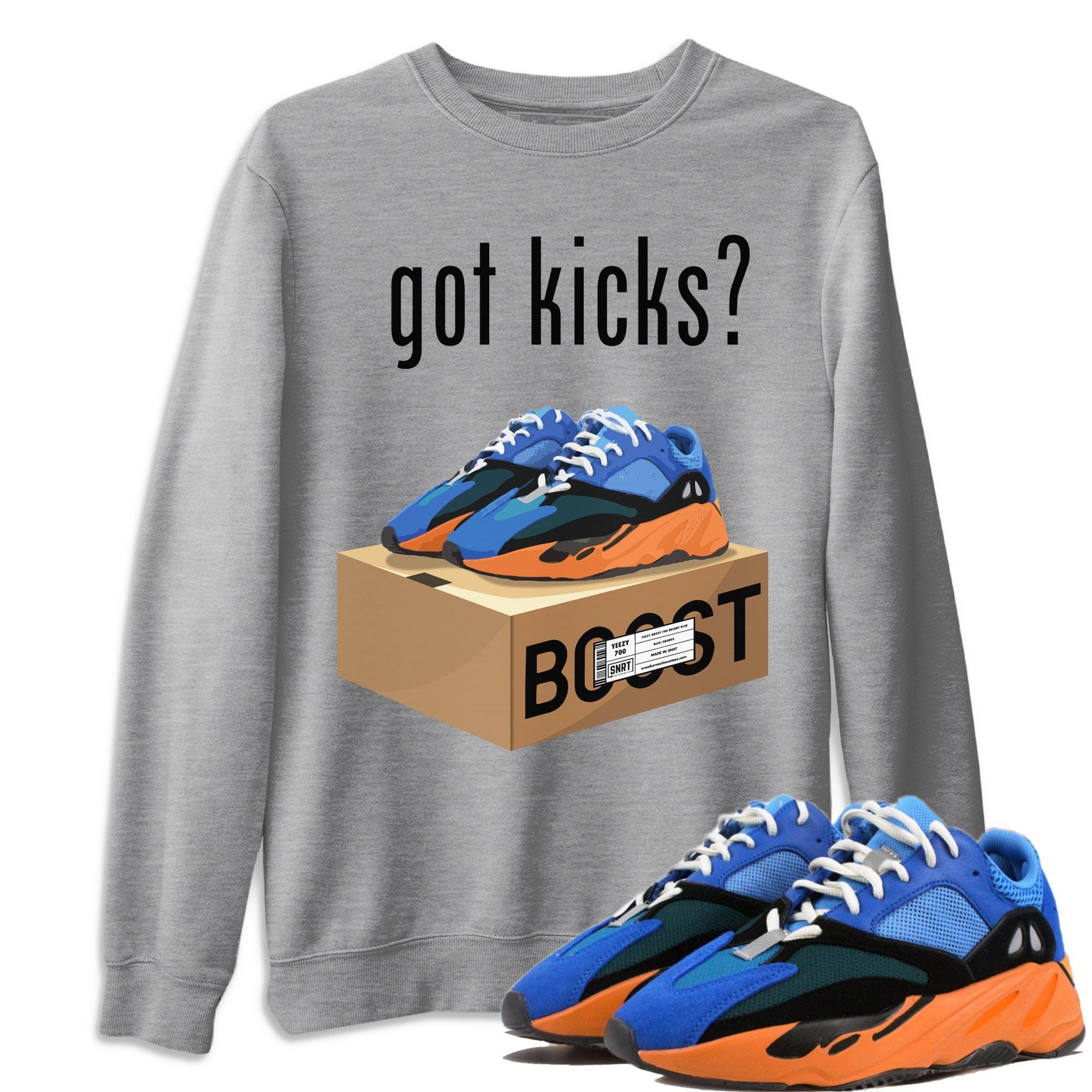 Got Kicks Unisex Tops - Yeezy 700 Bright Blue