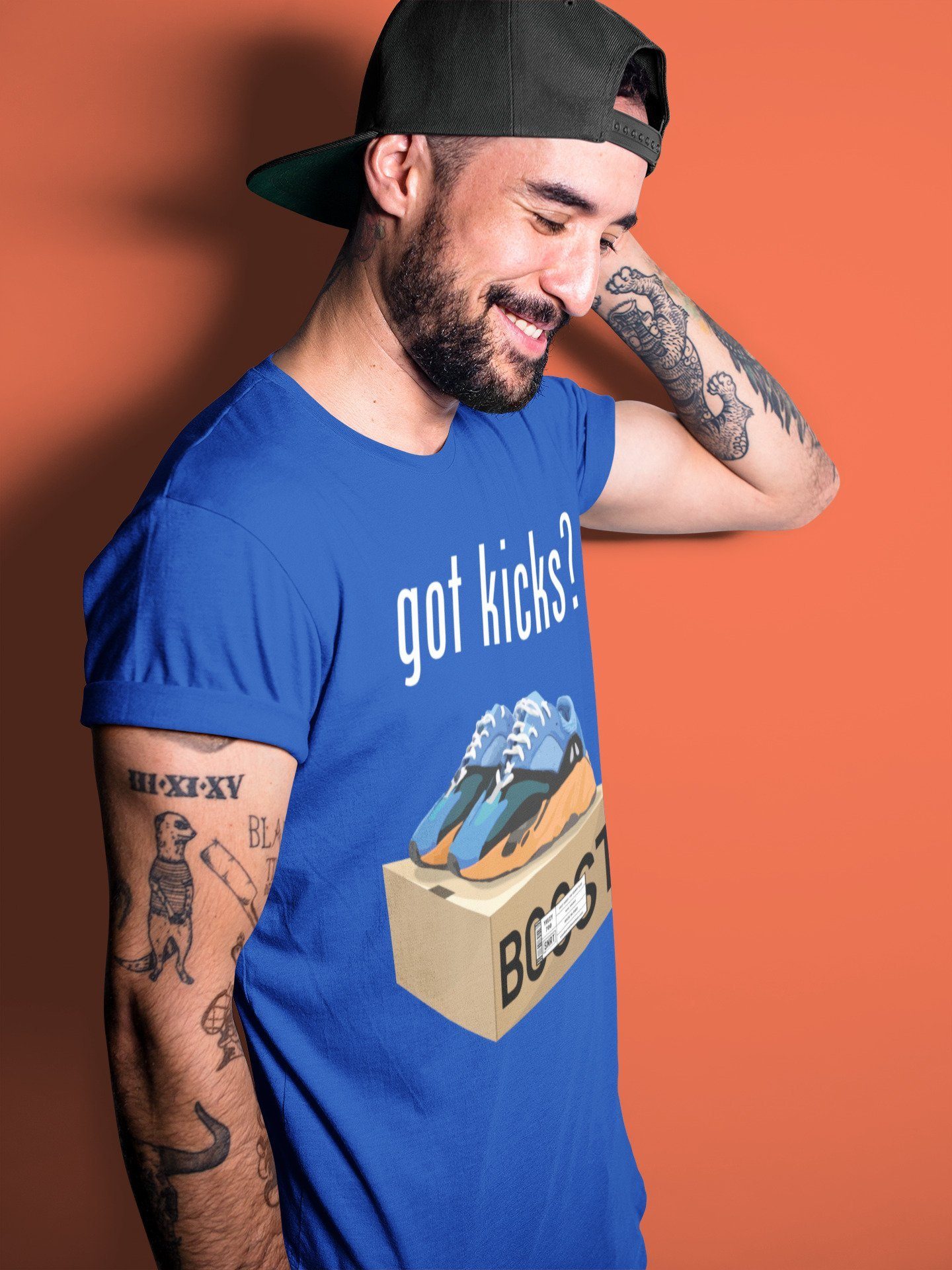 Got Kicks Unisex Tops - Yeezy 700 Bright Blue