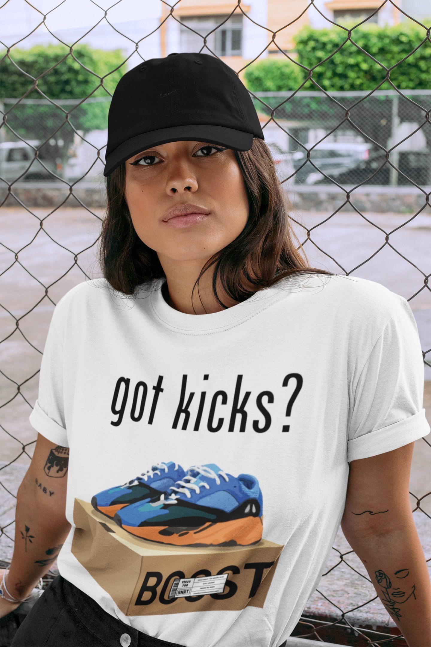 Got Kicks Unisex Tops - Yeezy 700 Bright Blue