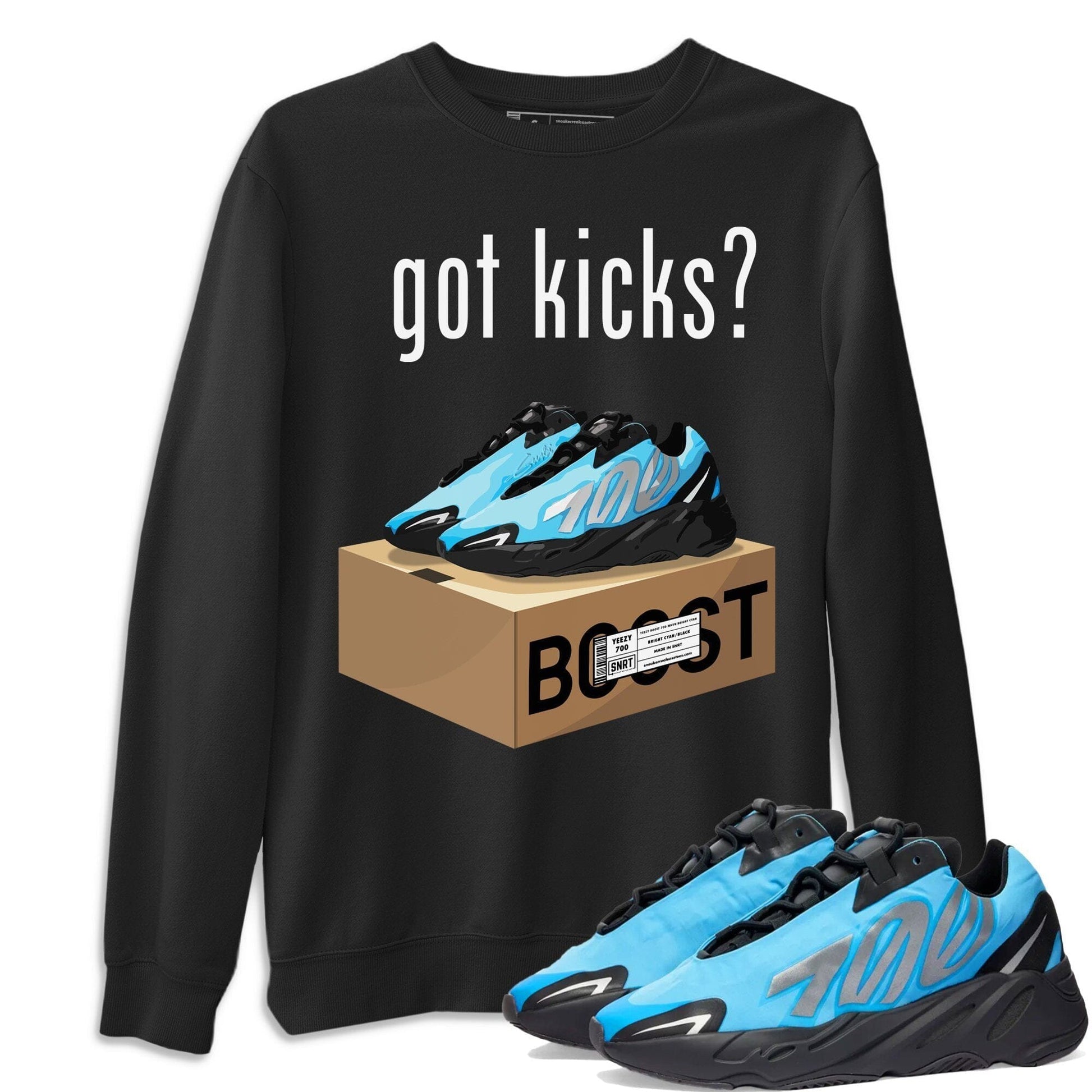 Got Kicks Unisex Tops - Yeezy 700 Bright Cyan