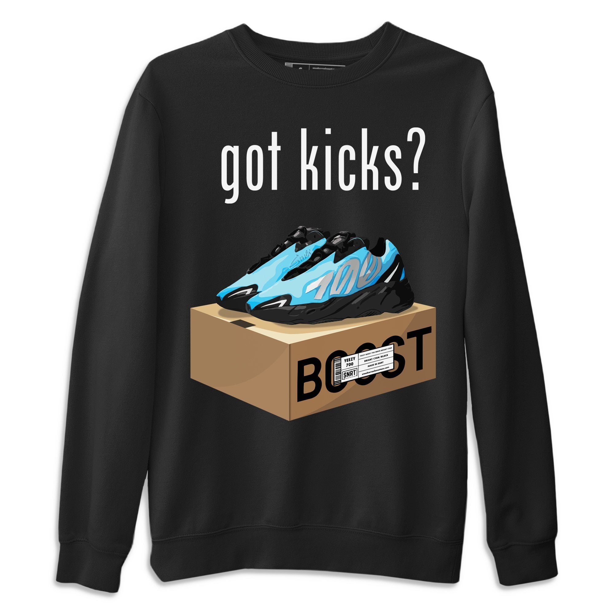 Got Kicks Unisex Tops - Yeezy 700 Bright Cyan