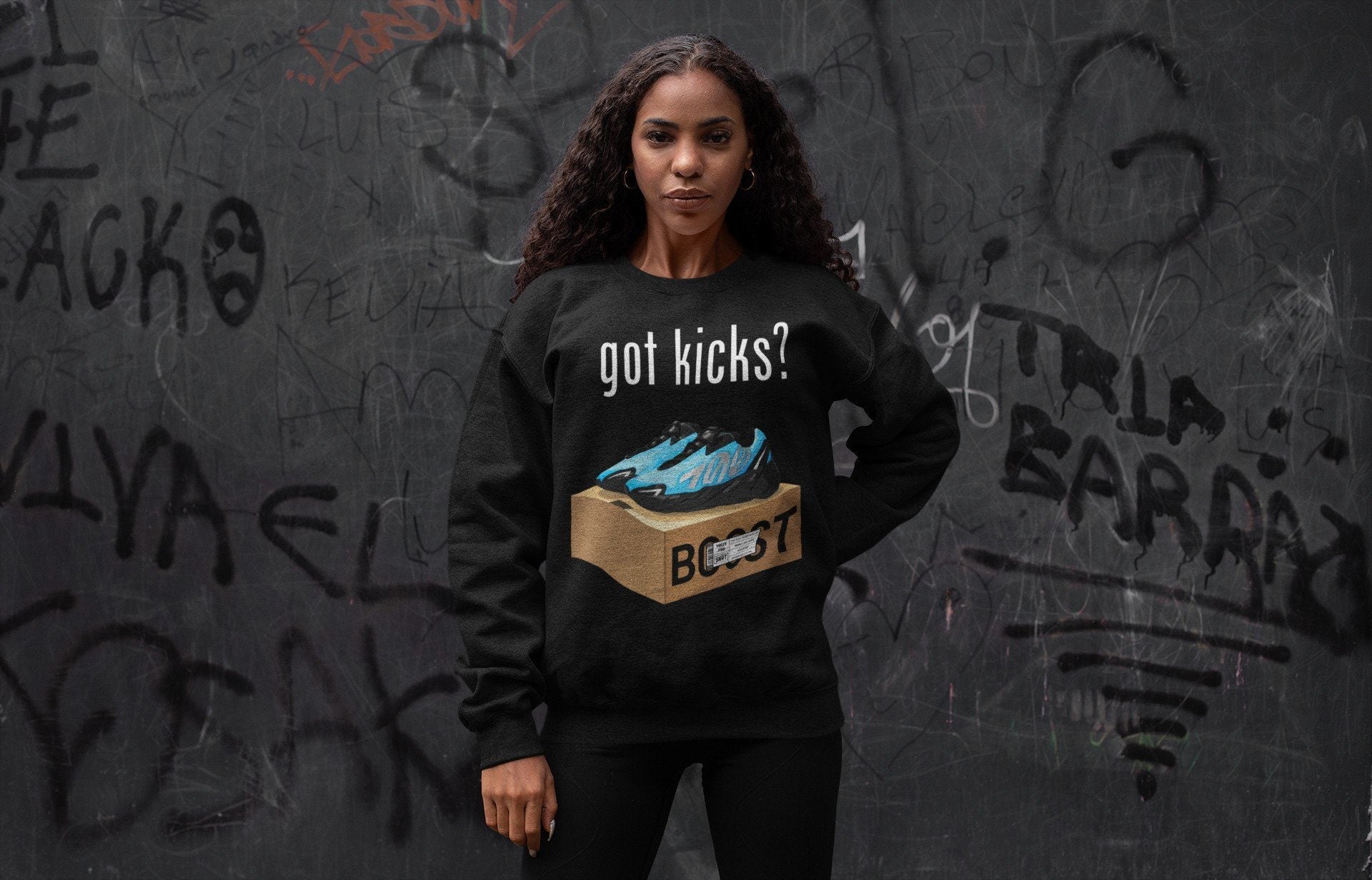Got Kicks Unisex Tops - Yeezy 700 Bright Cyan