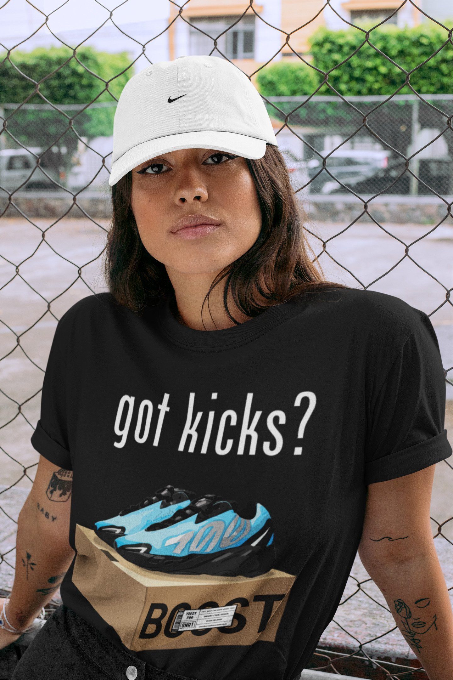 Got Kicks Unisex Tops - Yeezy 700 Bright Cyan