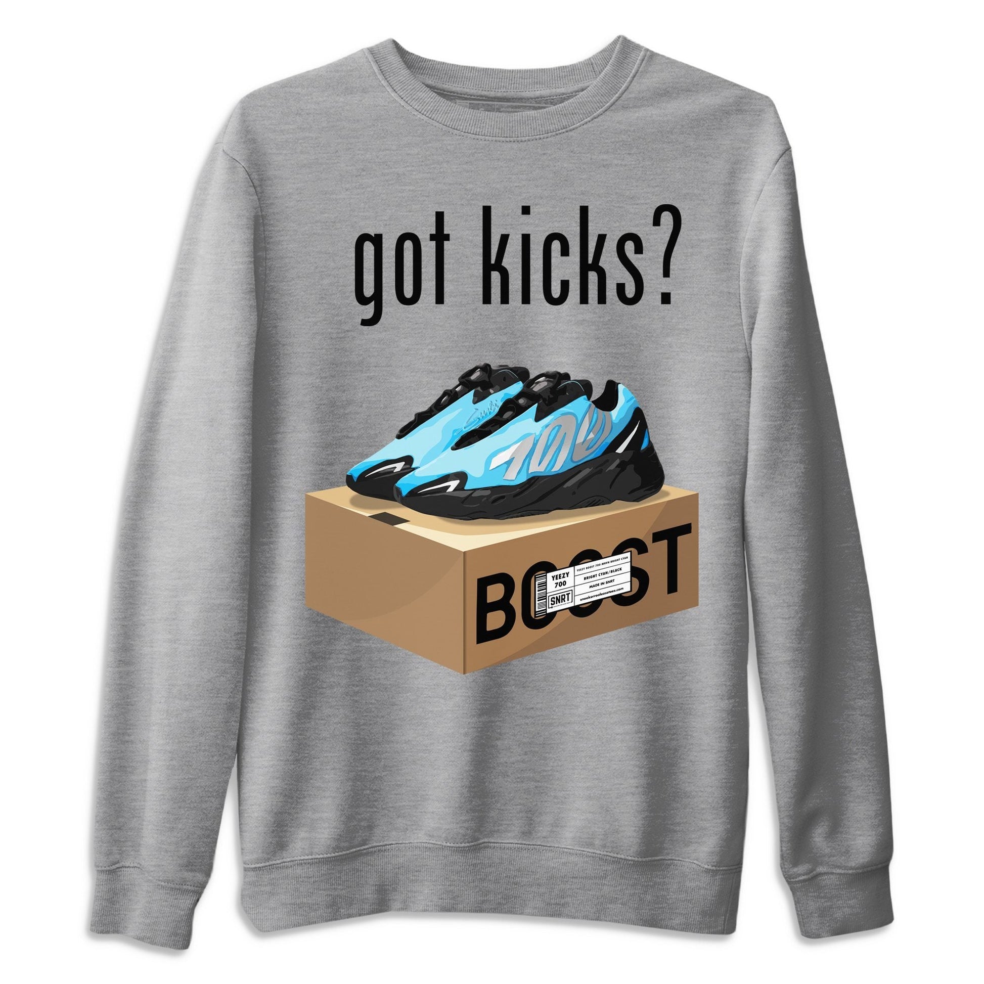 Got Kicks Unisex Tops - Yeezy 700 Bright Cyan