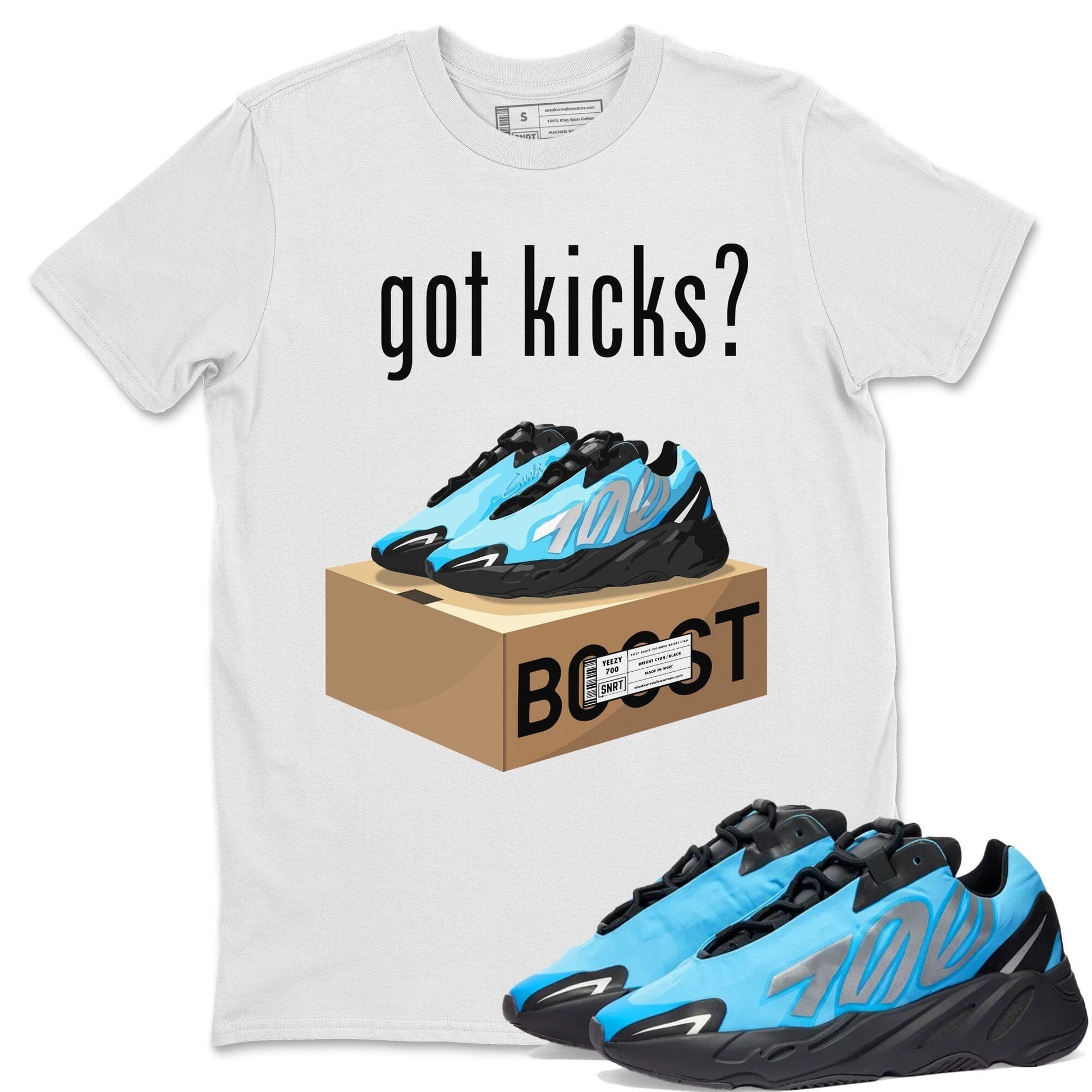 Got Kicks Unisex Tops - Yeezy 700 Bright Cyan