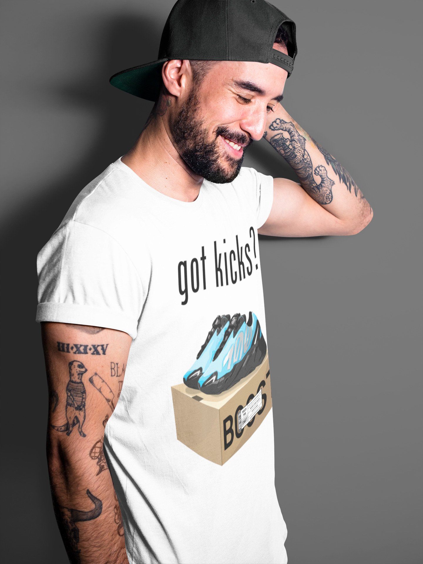 Got Kicks Unisex Tops - Yeezy 700 Bright Cyan