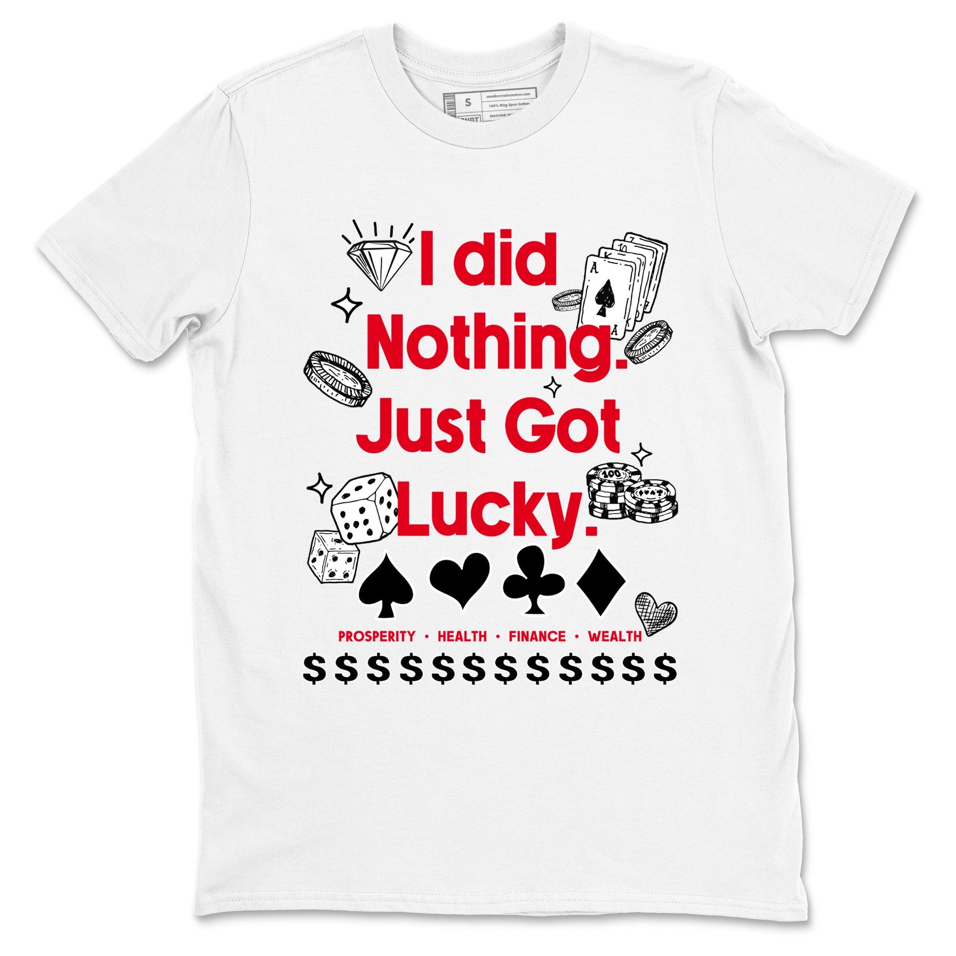 Got Lucky Sneaker Tees - Air Jordan 12 Flu Game