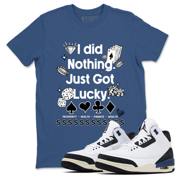 Got Lucky Sneaker Tees - Air Jordan 3 A Ma Maniere x Diffused Blue