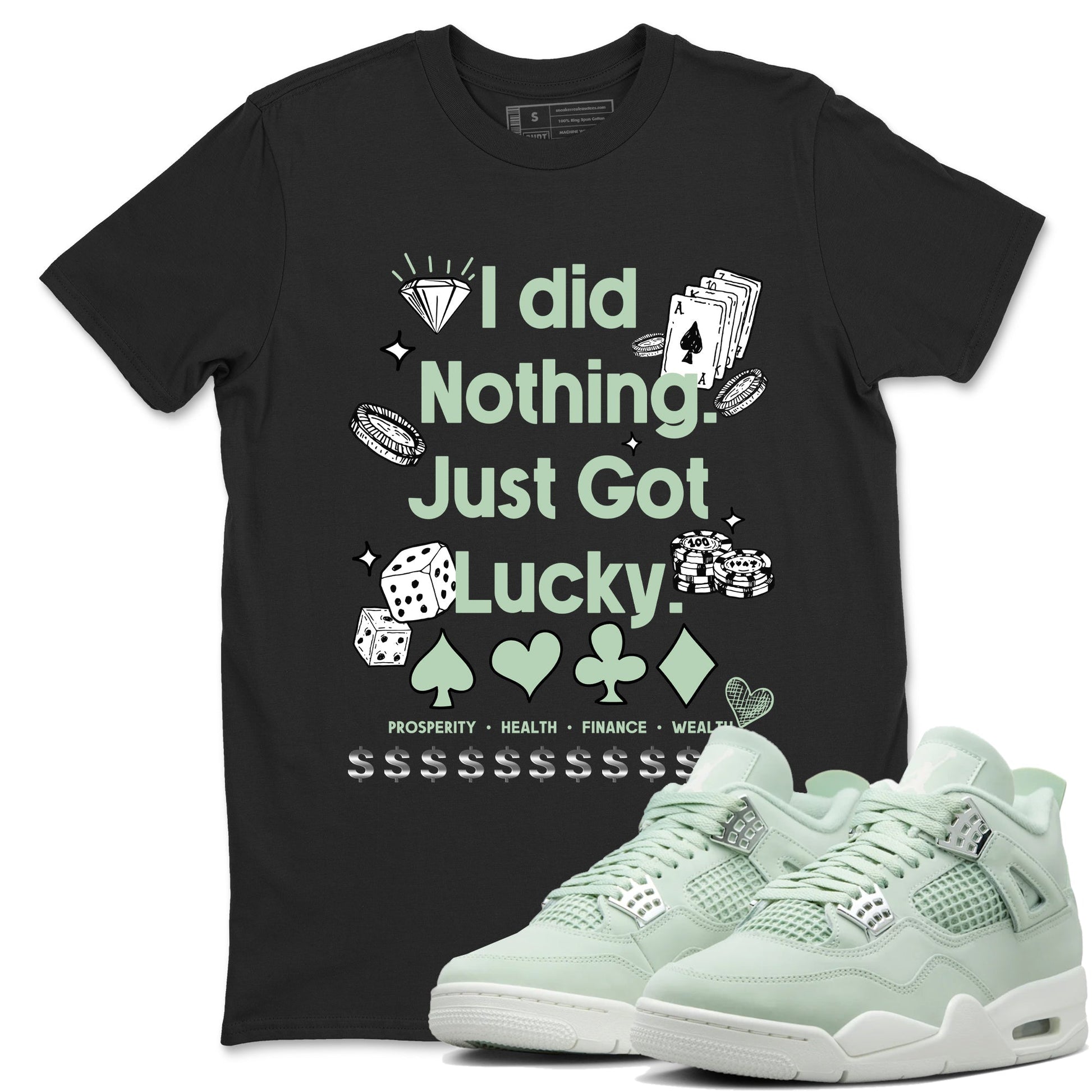 Got Lucky Sneaker Tees - Air Jordan 4 Abundance