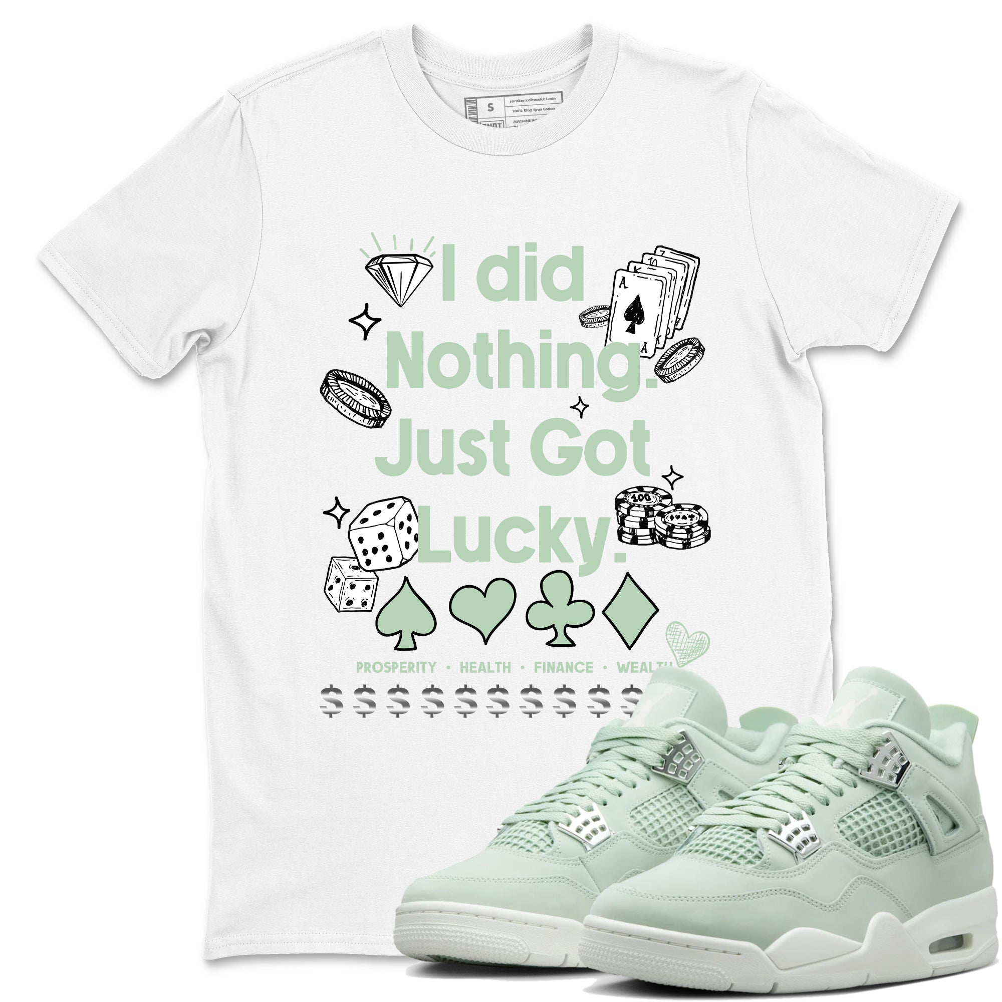 Got Lucky Sneaker Tees - Air Jordan 4 Abundance