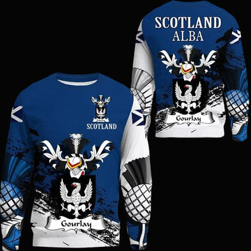 Gourlay Scottish Family Crest Scotland Special Sweater A7 ? Usalast