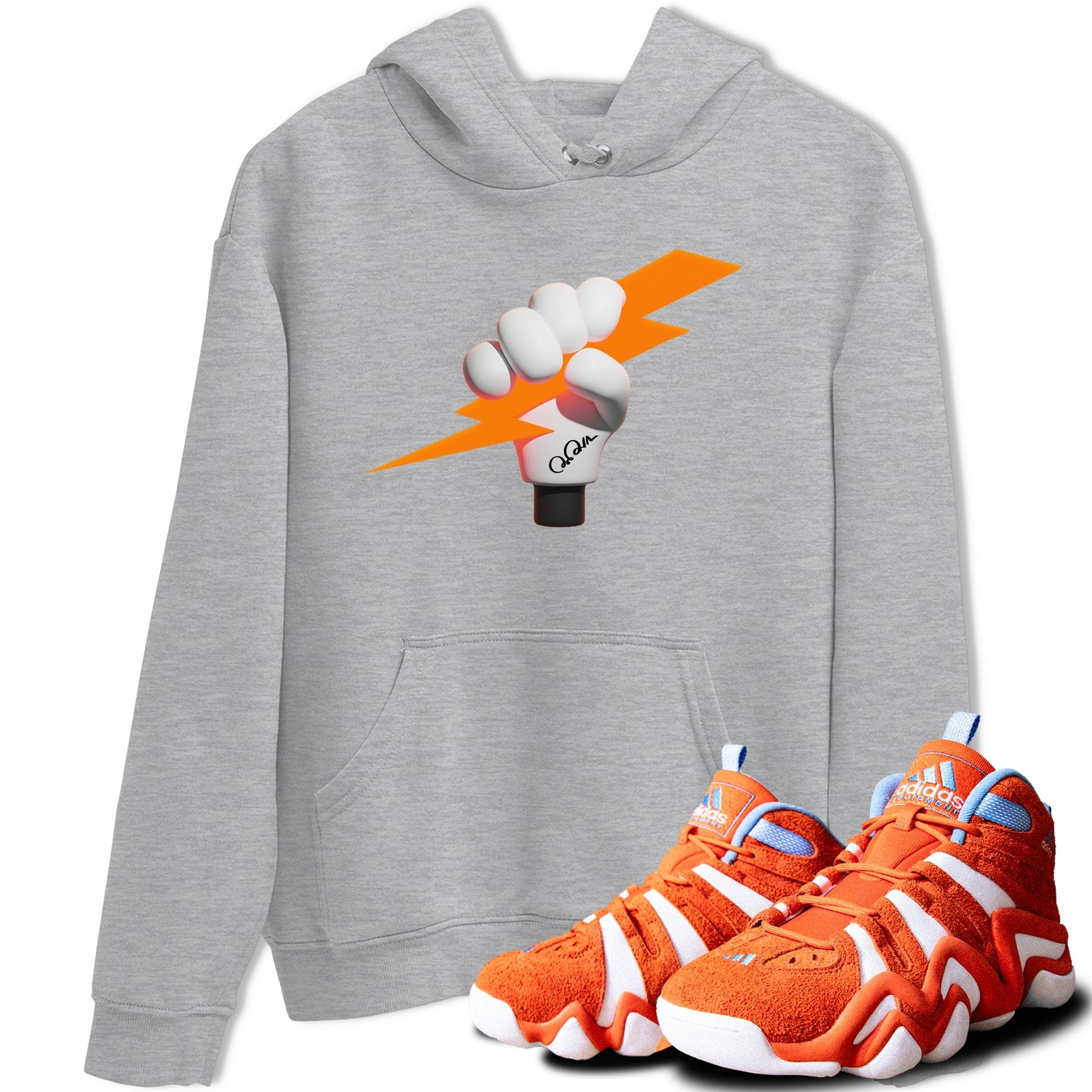 Grab The Thunder Sneaker Tee - Crazy 8 Team Orange