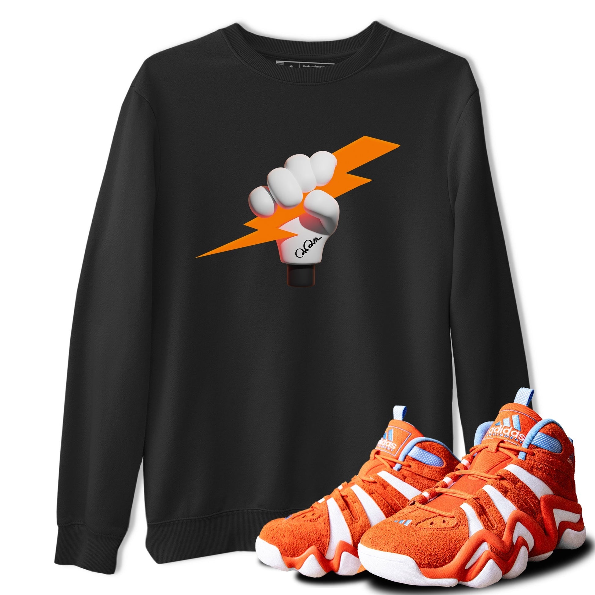 Grab The Thunder Sneaker Tee - Crazy 8 Team Orange