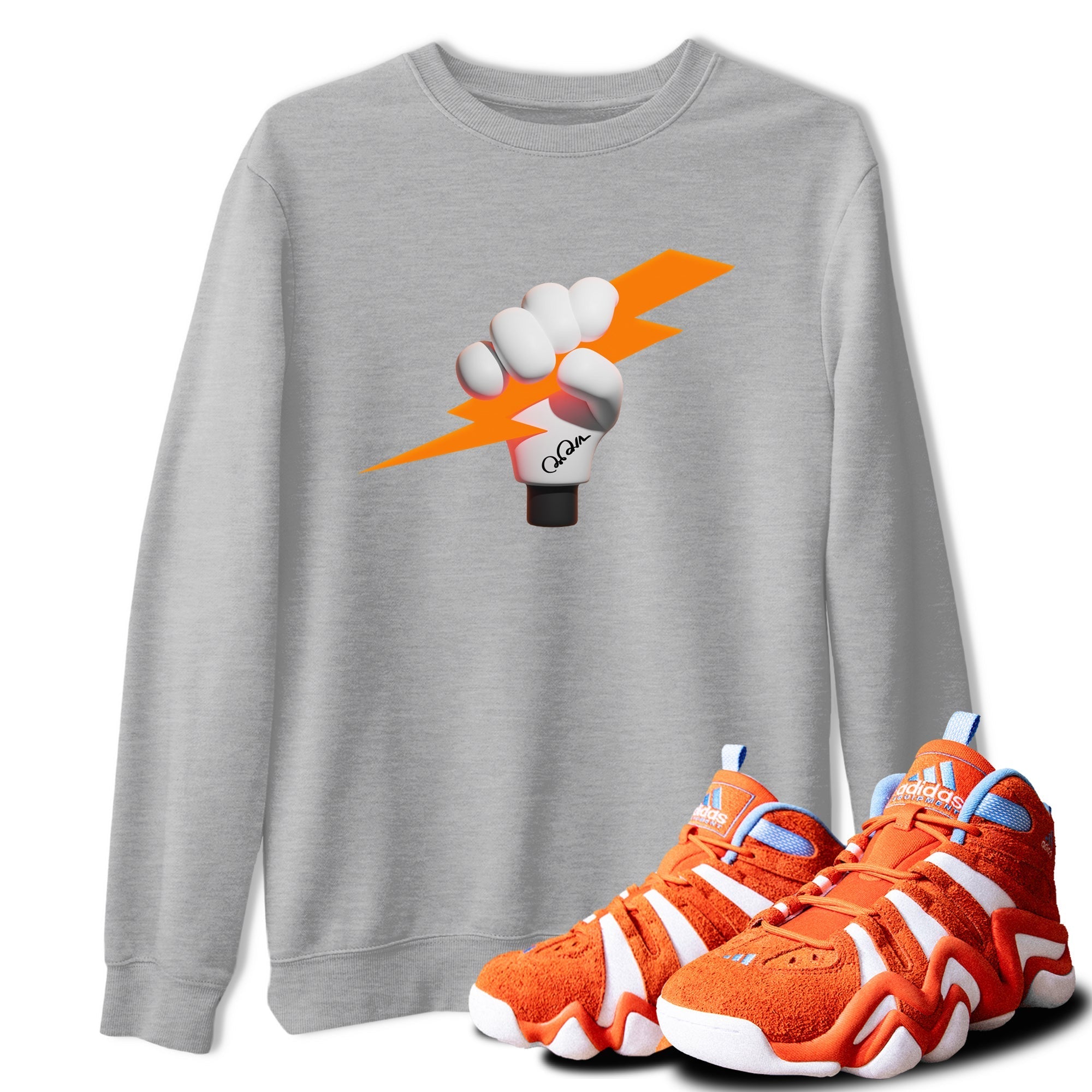 Grab The Thunder Sneaker Tee - Crazy 8 Team Orange