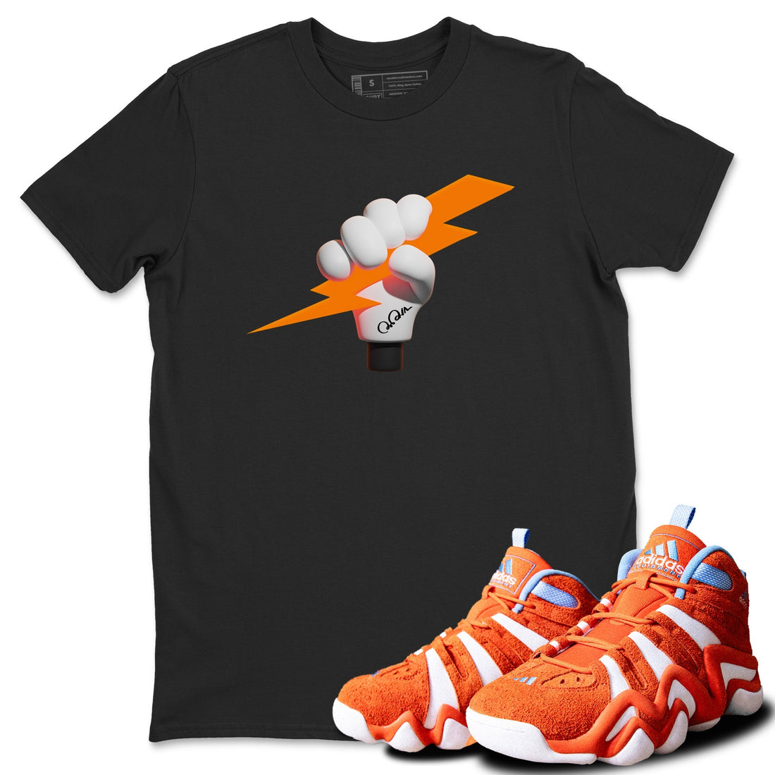 Grab The Thunder Sneaker Tee - Crazy 8 Team Orange