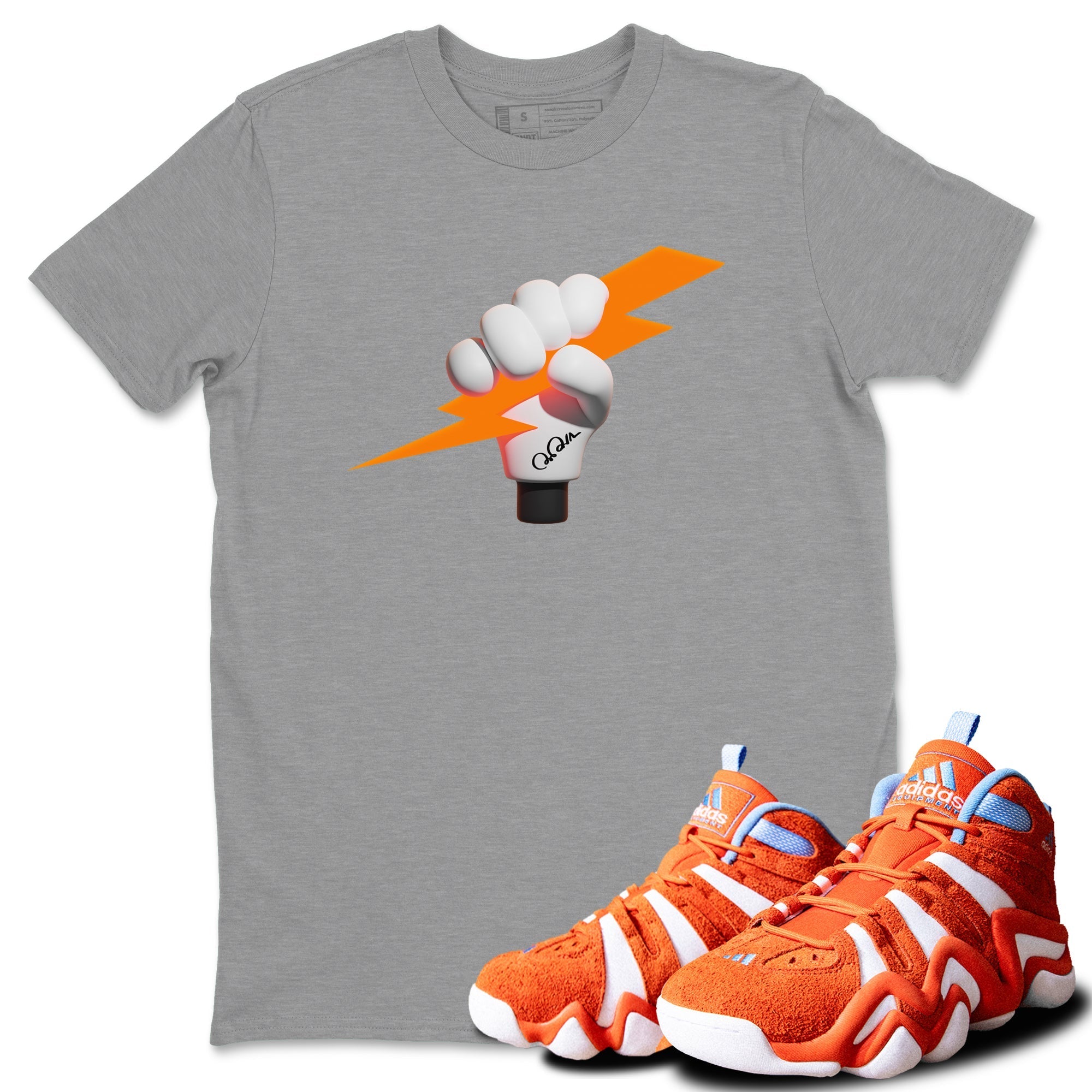 Grab The Thunder Sneaker Tee - Crazy 8 Team Orange