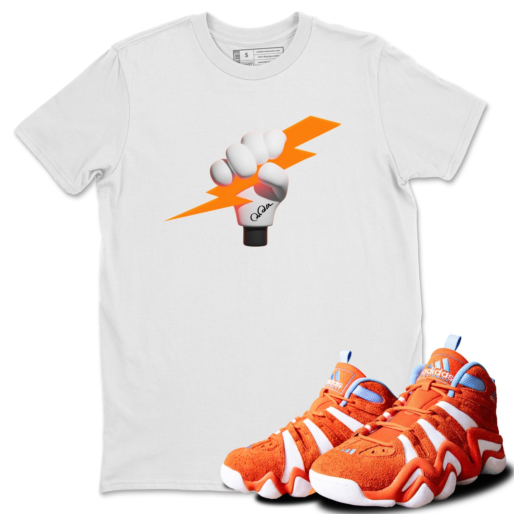 Grab The Thunder Sneaker Tee - Crazy 8 Team Orange