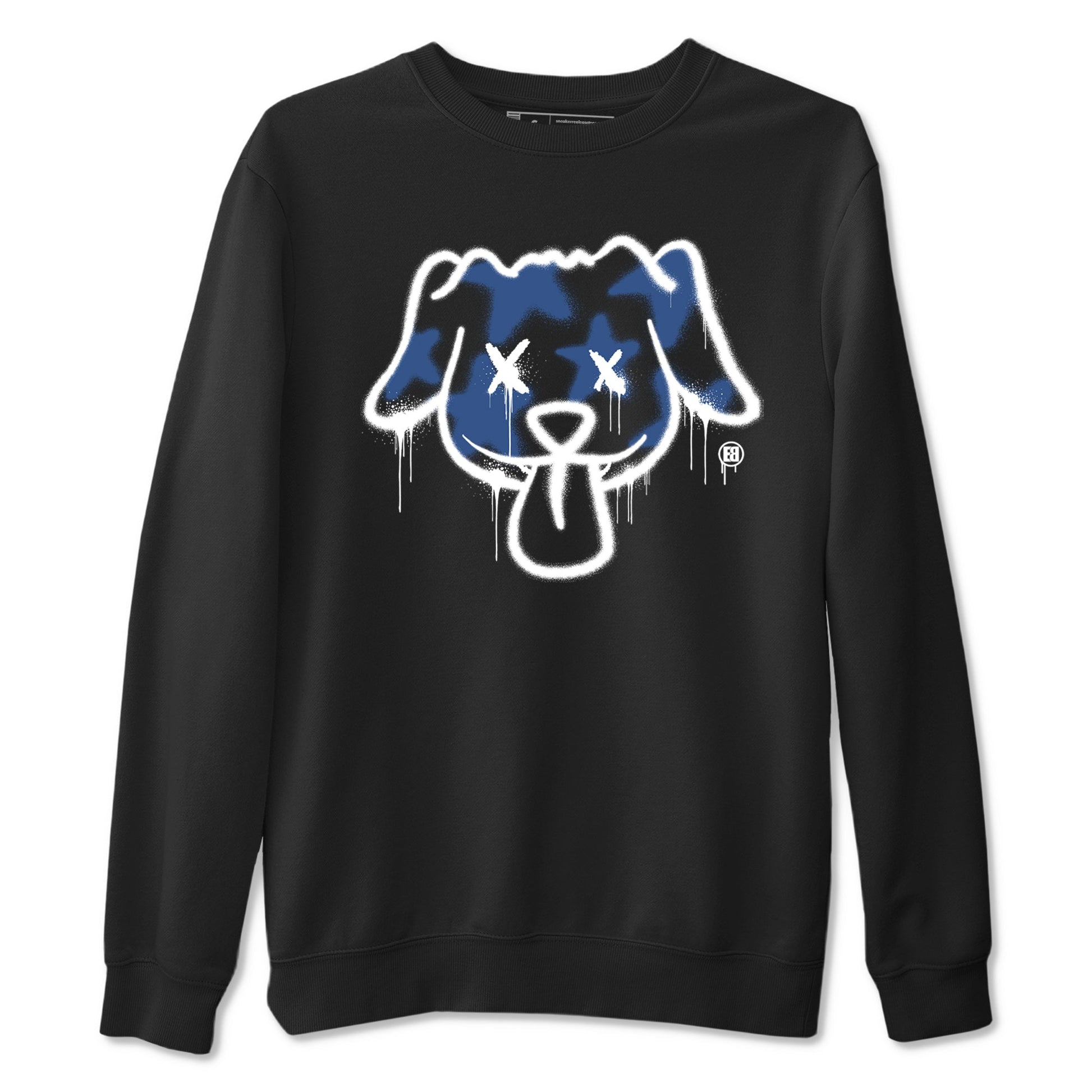 Graffiti Dog Sneaker Tees - Air Jordan 3 A Ma Maniere x Diffused Blue