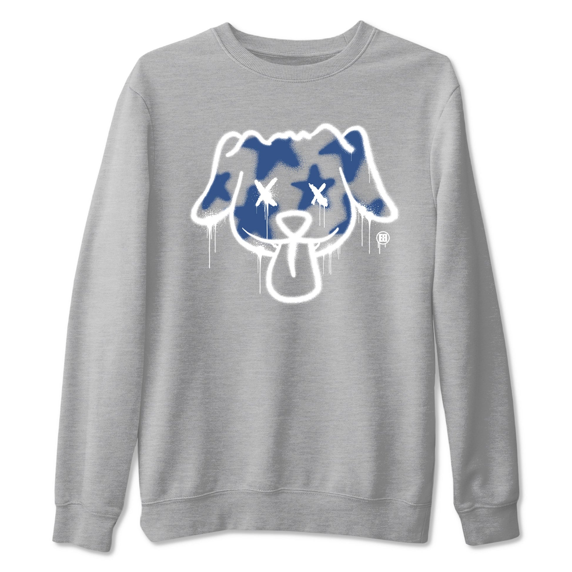 Graffiti Dog Sneaker Tees - Air Jordan 3 A Ma Maniere x Diffused Blue