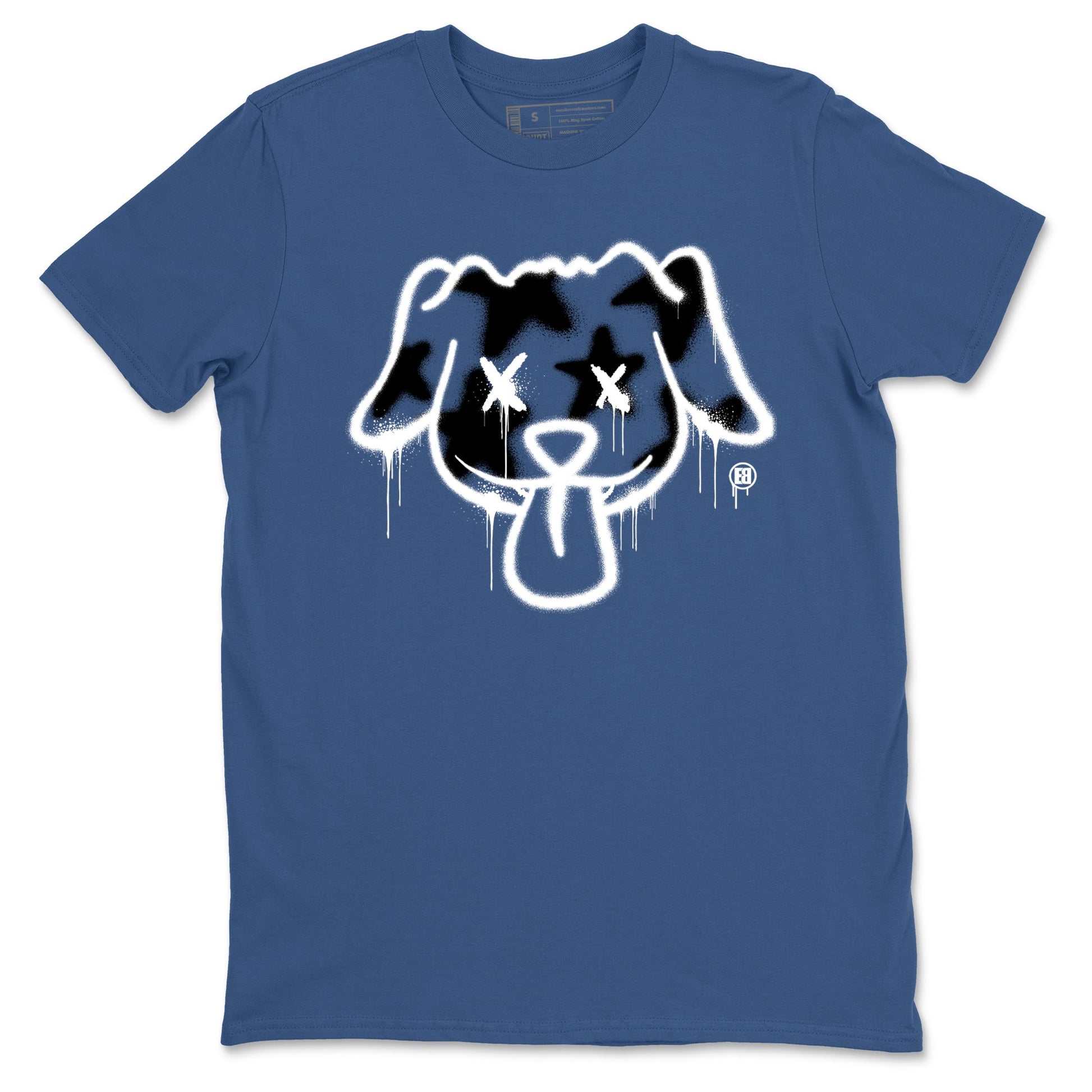 Graffiti Dog Sneaker Tees - Air Jordan 3 A Ma Maniere x Diffused Blue
