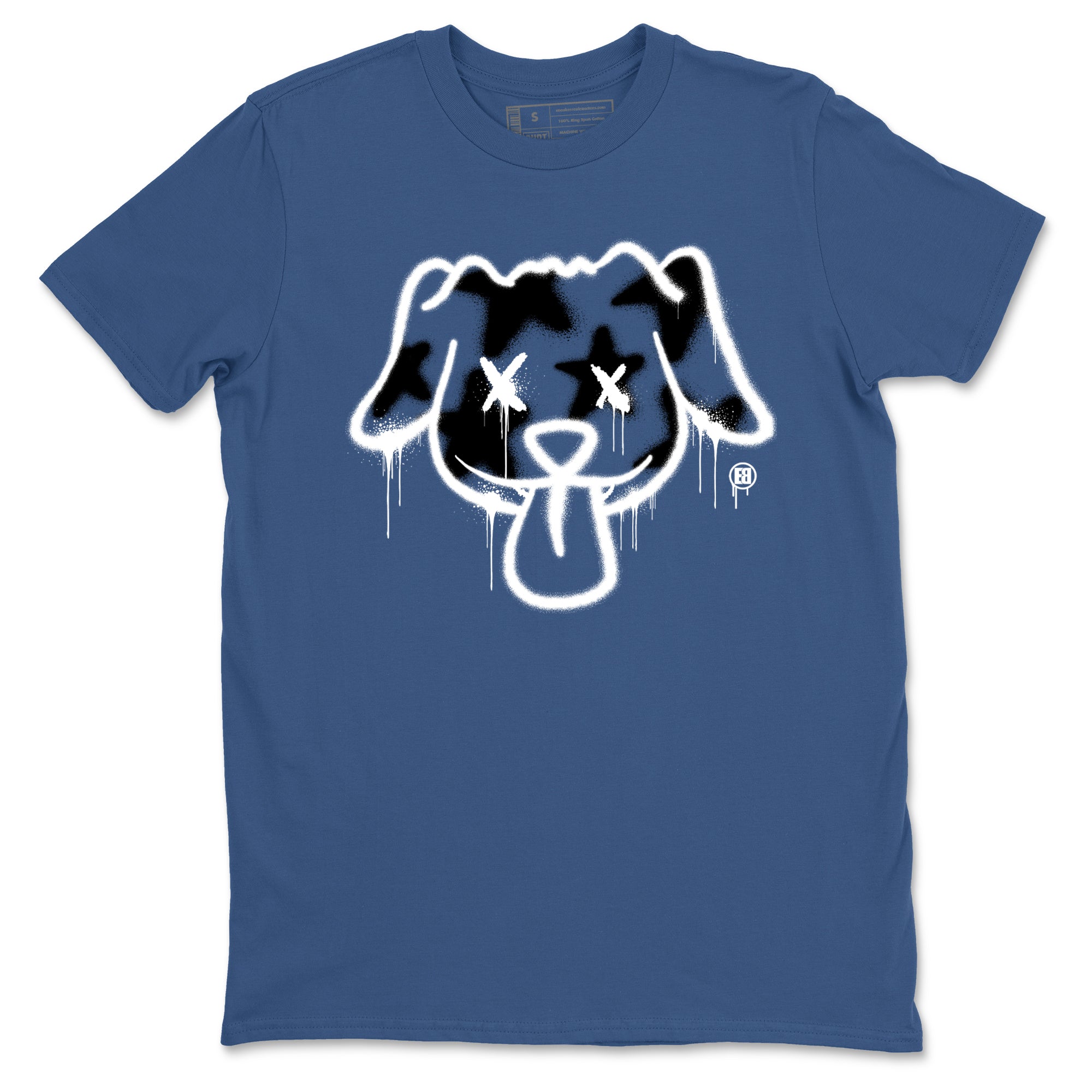 Graffiti Dog Sneaker Tees - Air Jordan 3 A Ma Maniere x Diffused Blue