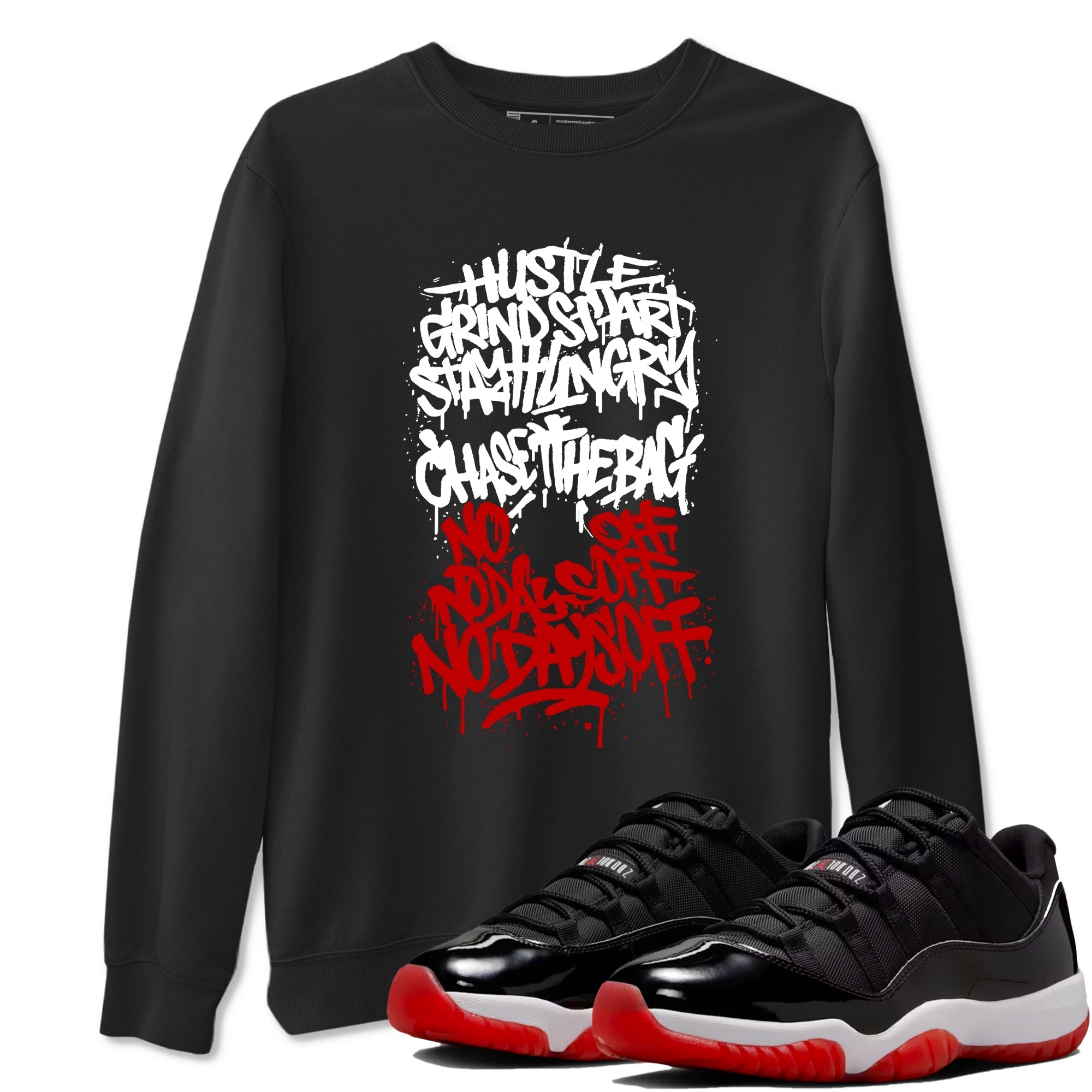 Graffiti Scream Sneaker Tees - Air Jordan 11 Bred