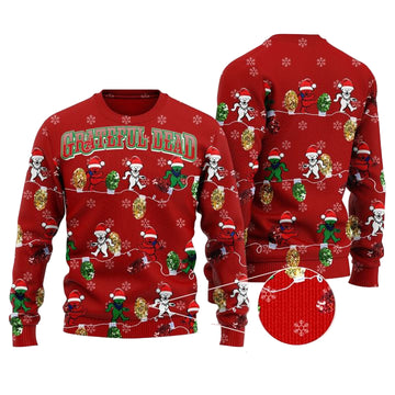 Grateful Dead Knitted Ugly Sweater ? Usalast