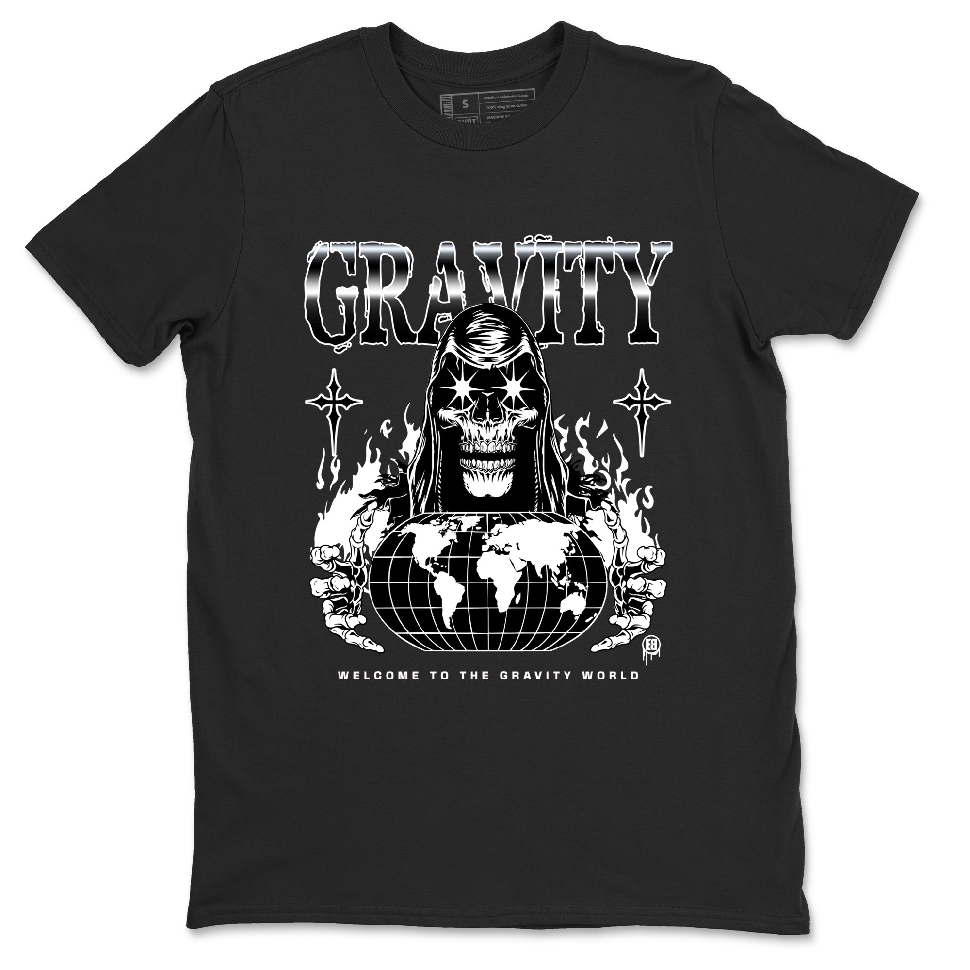 Gravity Sneaker Tees - Air Jordan 4 White Thunder