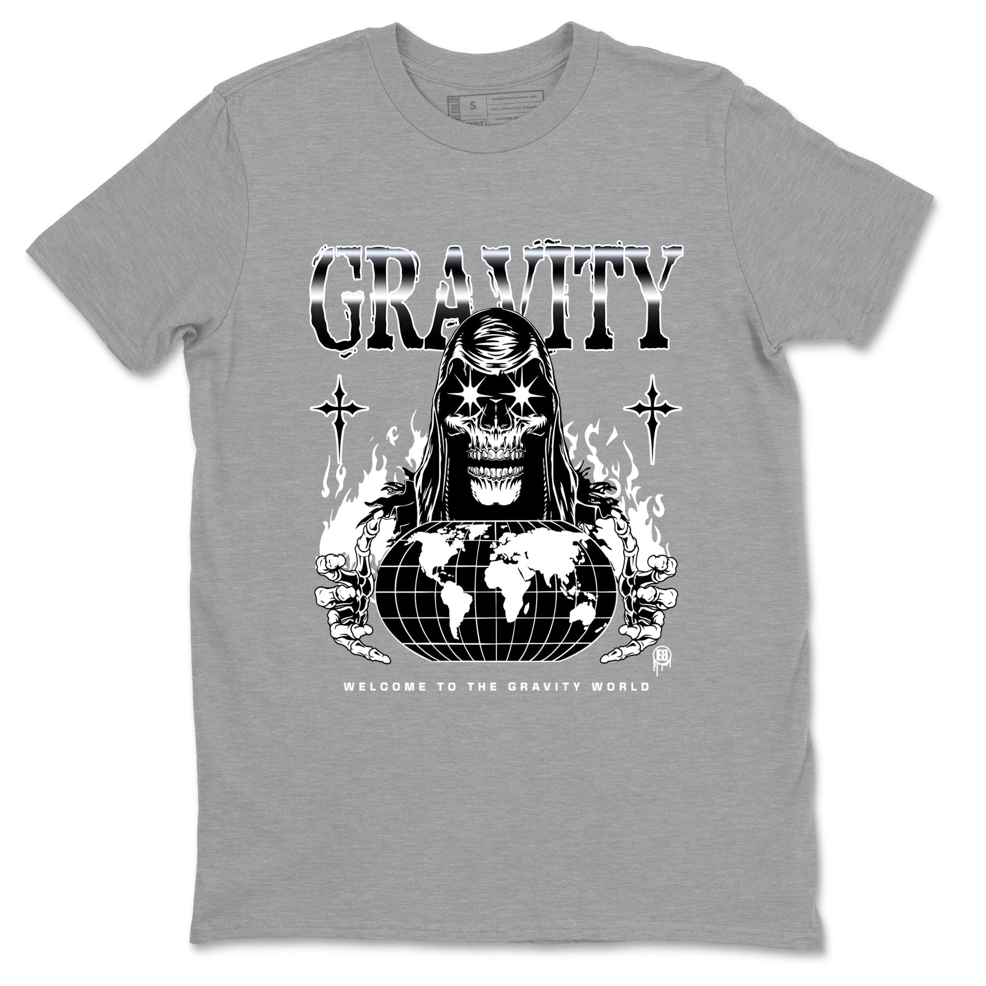 Gravity Sneaker Tees - Air Jordan 4 White Thunder