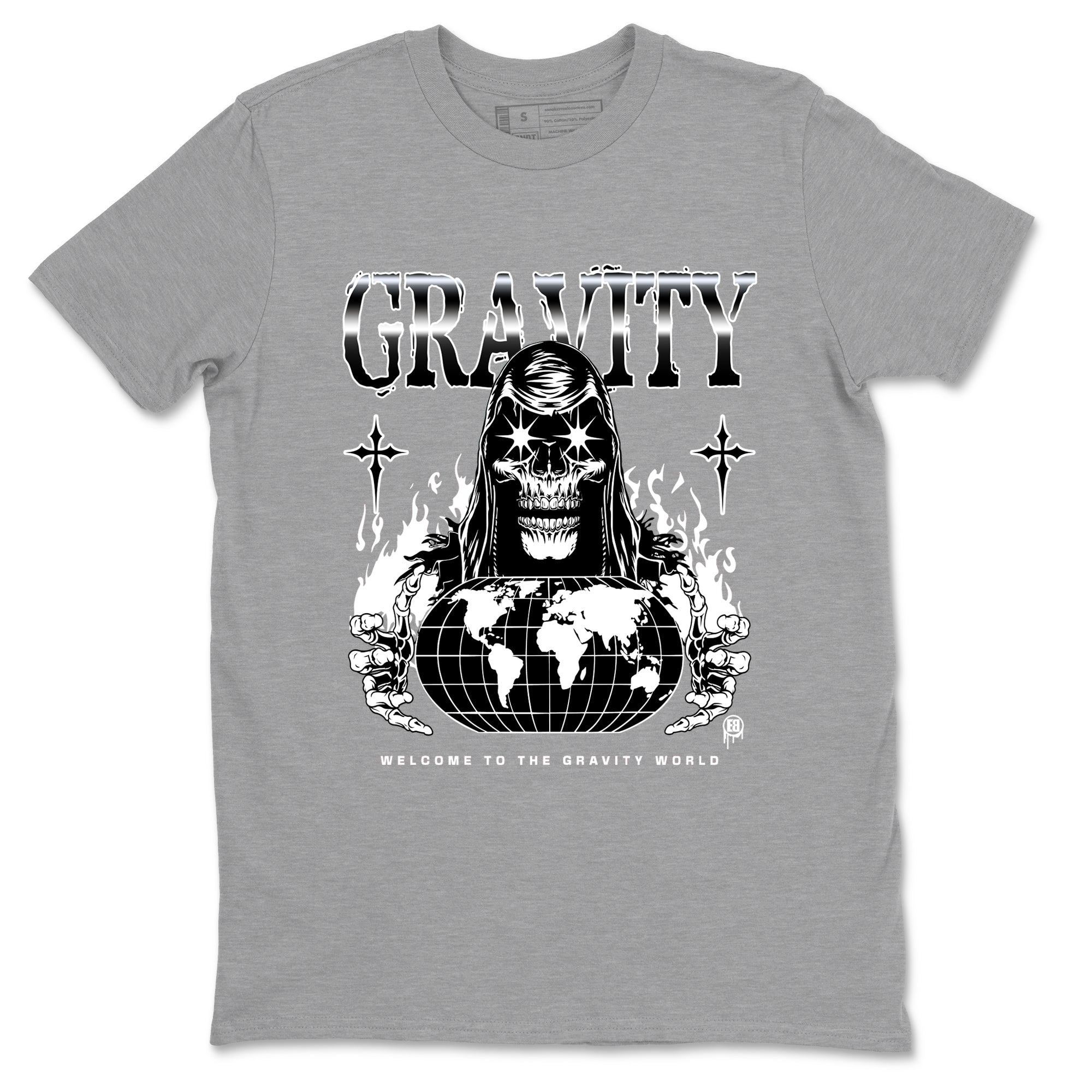 Gravity Sneaker Tees - Air Jordan 4 White Thunder