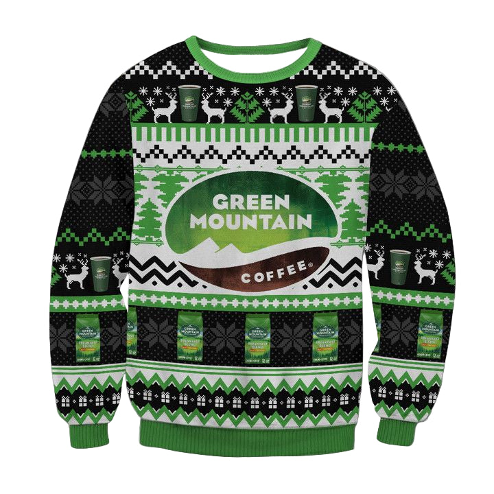 Green Mountain Coffee Ugly Christmas Sweater 2022 ? Usalast