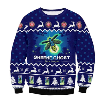 Greene Ghost IPA Ugly Christmas Sweater 2022 ? Usalast