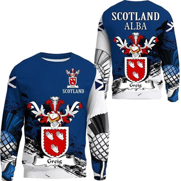 Greig Scottish Family Crest Scotland Special Sweater A7 ? Usalast