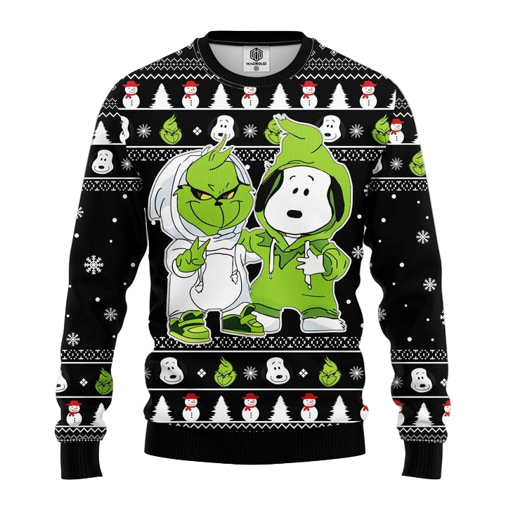 Grinch And Snoopy Ugly Christmas Sweater Amazing Gift Idea Thanksgiving Gift ? Usalast
