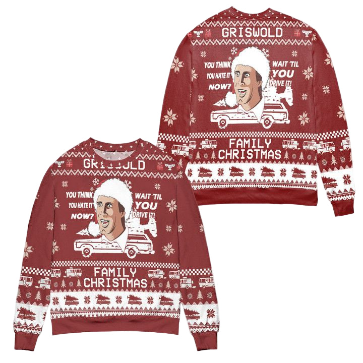 Griswold Family National Lampoons Christmas Vacation Ugly Christmas Sweater ? Usalast