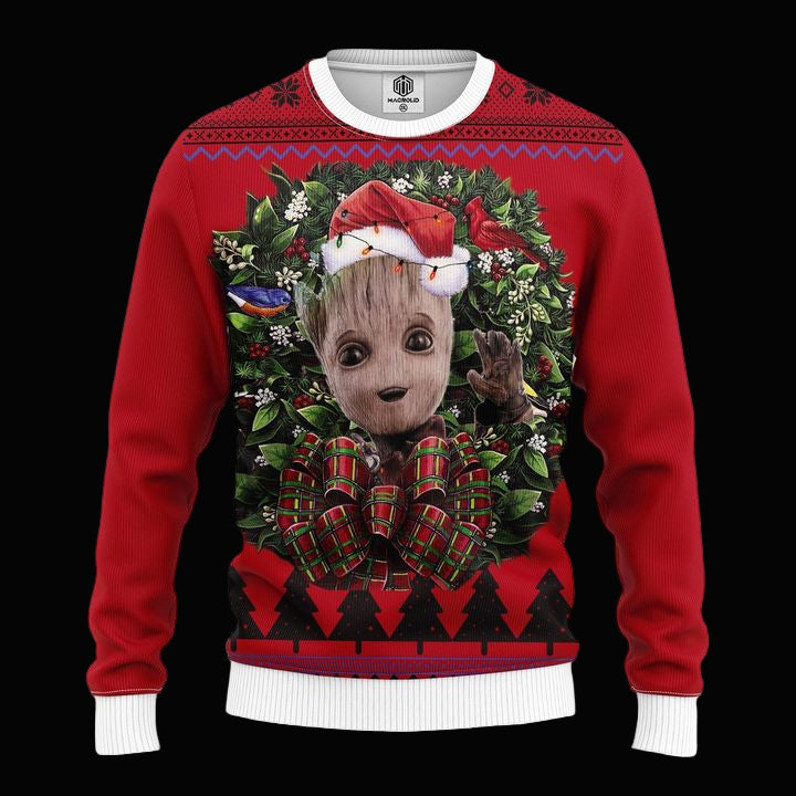Groot 2 Guardians Of The Galaxy Noel Mc Ugly Christmas Sweater Thanksgiving Gift ? Usalast