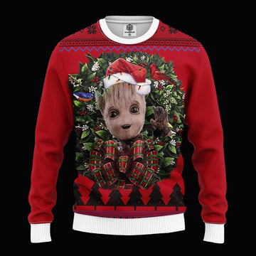 Groot 2 Guardians Of The Galaxy Noel Mc Ugly Christmas Sweater Thanksgiving Gift ? Usalast