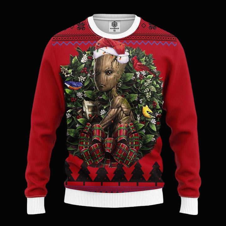 Groot Avengers Infinity War Noel Mc Ugly Christmas Sweater Thanksgiving Gift ? Usalast