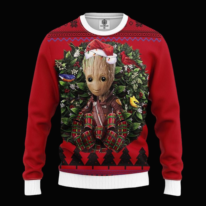 Groot Avengers Noel Mc Ugly Christmas Sweater Thanksgiving Gift ? Usalast