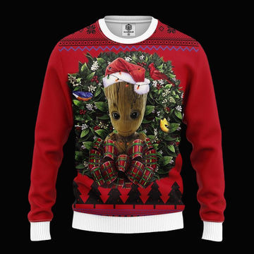 Groot Guardians Of The Galaxy Noel Mc Ugly Christmas Sweater Thanksgiving Gift ? Usalast
