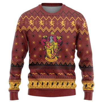 Gryffindor Crest Harry Potter Christmas Sweater ? Usalast