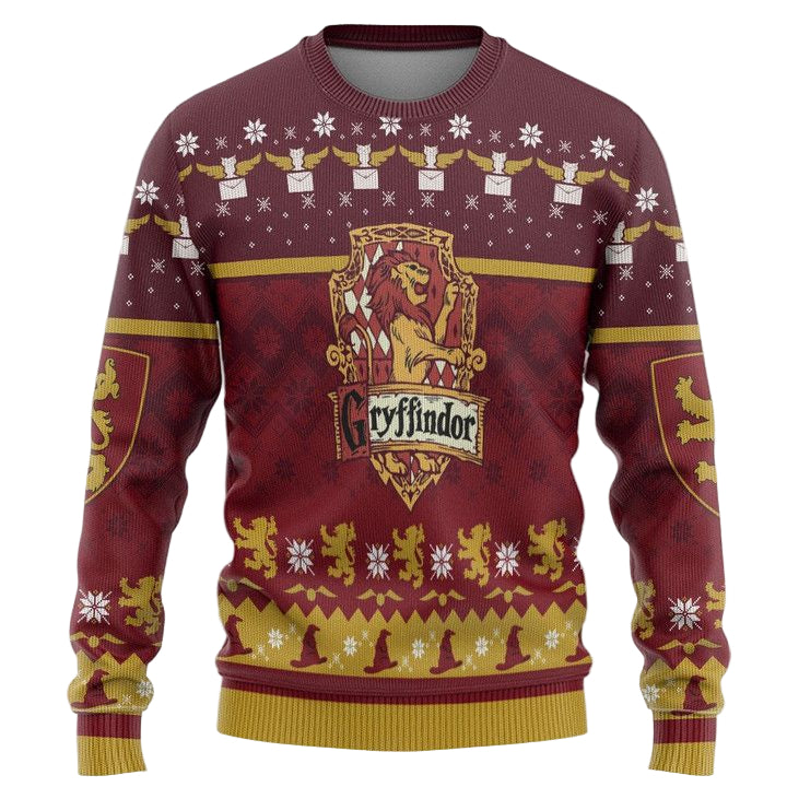 Gryffindor Harry Potter Red Christmas Sweater ? Usalast