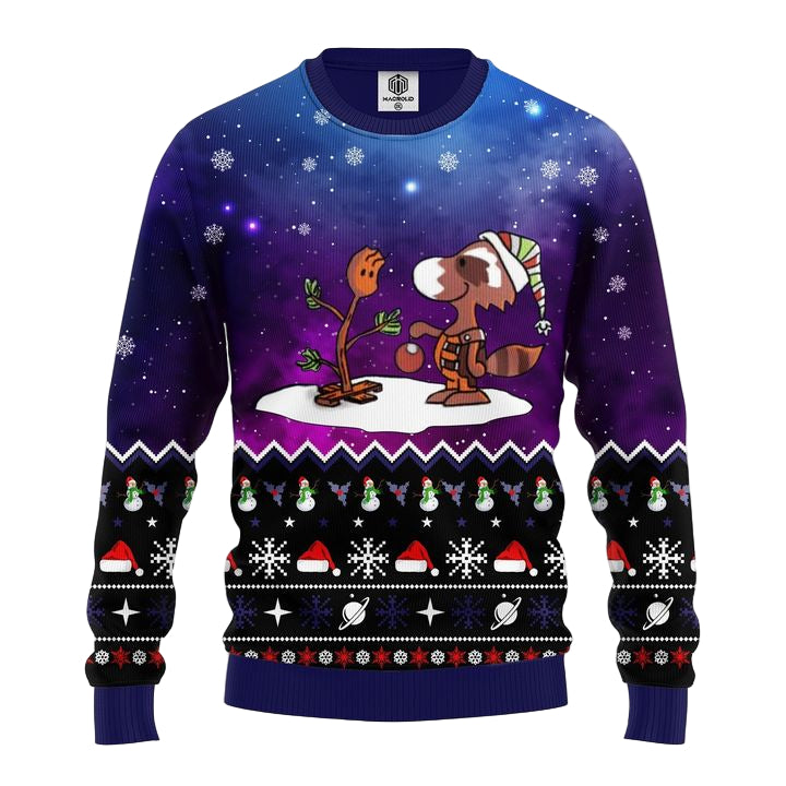 Guardian Of Galaxy X Snoopy Ugly Christmas Sweater Amazing Gift Idea Thanksgiving Gift ? Usalast