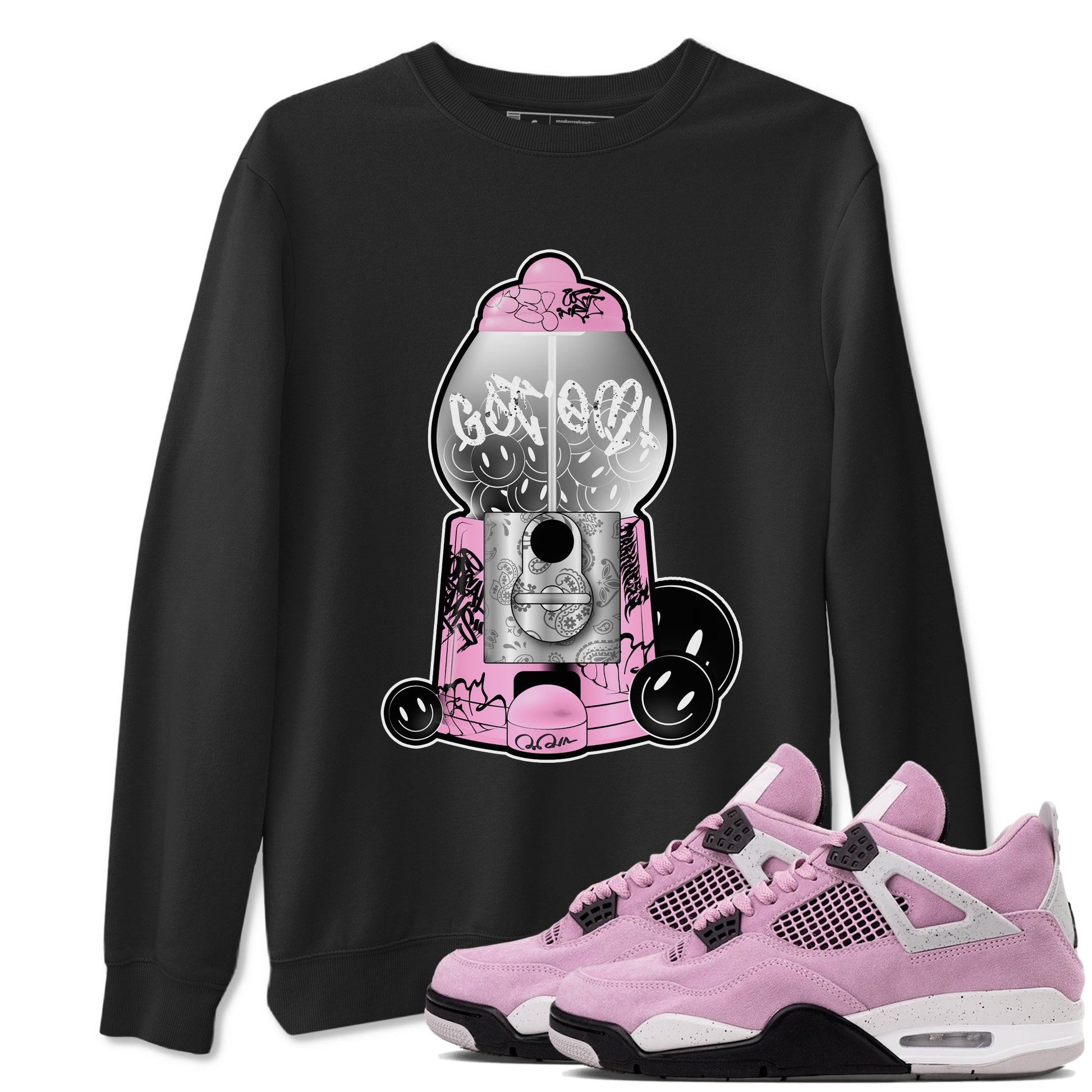 Gumball Machine Sneaker Tees - Air Jordan 4 Orchid